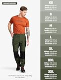 RevolutionRace Nordwand Outdoor Hose für Herren, Hose zum Wandern und für viele Outdoor-Aktivitäten. Robuste und langlebige Wanderhose, Trekkinghose und Arbeitshose für Männer, Forest Green, XL