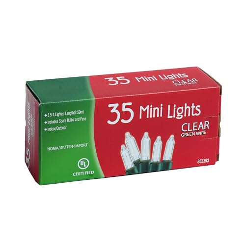 35-Count Clear Christmas Light Set