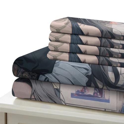 Housse de couette imprimée 3D 200x200cm hand-painted pour lit double