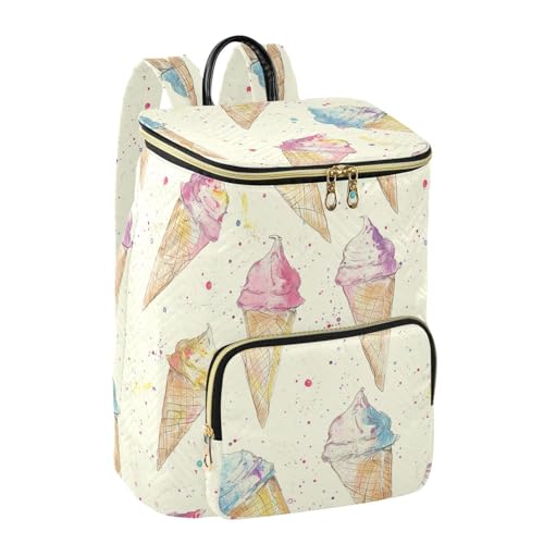 KLL Icecream Design Colorpencil Backpacks for Women Fashion Casual Ladies Travel Backpack for Work Sports Travel2