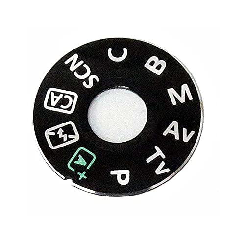 Tapa de interfaz de placa de modo de dial de repuesto compatible con cámara digital Canon EOS 70D miniatura 1