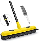 Dolanx Rubber Broom with Squeegee