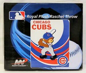 BBSports Chicago Royal Plush Raschel Throw