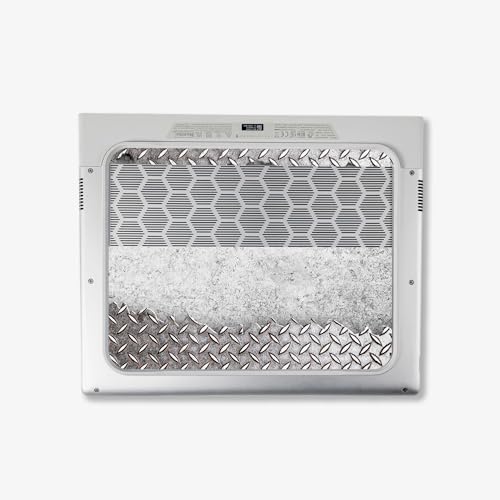 Image of MightySkins Carbon Fiber Skin Compatible with Alienware X14 R2 (2023) Full Wrap Kit - Ripped Metal | Protective, Durable Textured Carbon Fiber Finish | Easy to Apply & Change Styles | Made in The USA