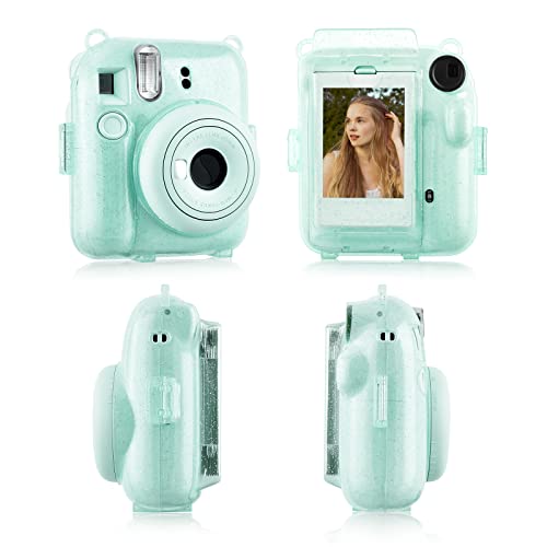 Funda transparente con brillo compatible con Instax Mini 12 miniatura 3