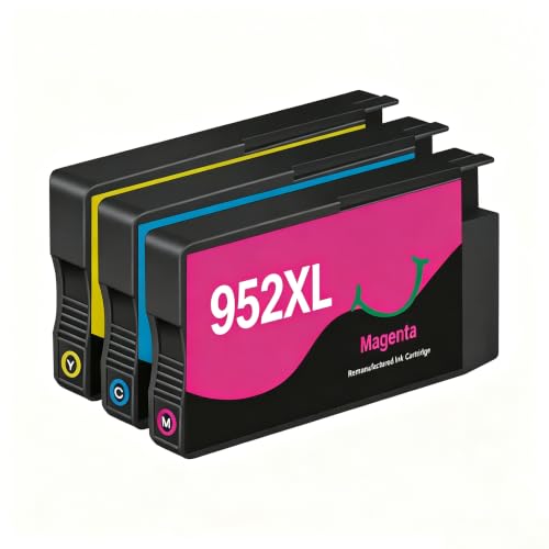 Image of Ink Cartridges Combo Pack Compatible for XL Ink Cartridges Combo Pack Ink to Use with OfficeJet Pro 8710 7740 8720 8715 8210 8703 9702 OfficeJet 8702 Printers (3 Pack C /M /Y)