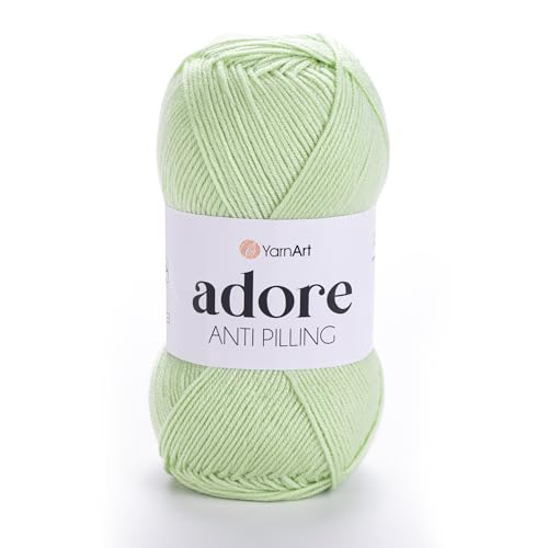 1 Skein YarnArt Adore, Antipilling Yarn, 100% Antipilling Acrlylic, 100