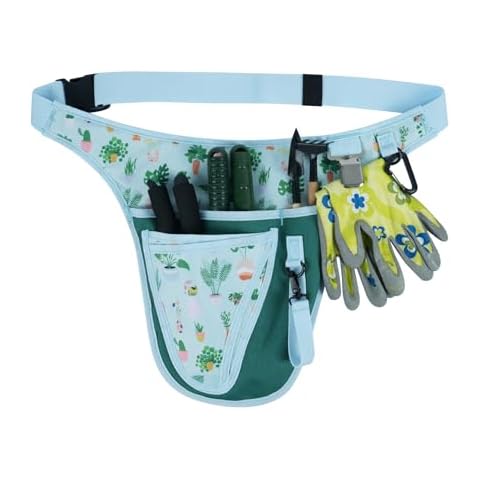 KUNN Garden Tool Pouch Apron with Pockets for Gardening,Florists,Carpenter,Construction Cover
