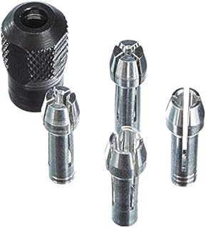 Dremel 402 Mandrel Multipack, 4 Mandrels with 3.2 mm Shank Diameter for Polishing Wheels and Cut-Off Wheels