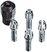 Dremel 4485 Kit d'Accessoires - 4 Pinces et Ecrou de Serrage pour Outil Multifonction Rotatif