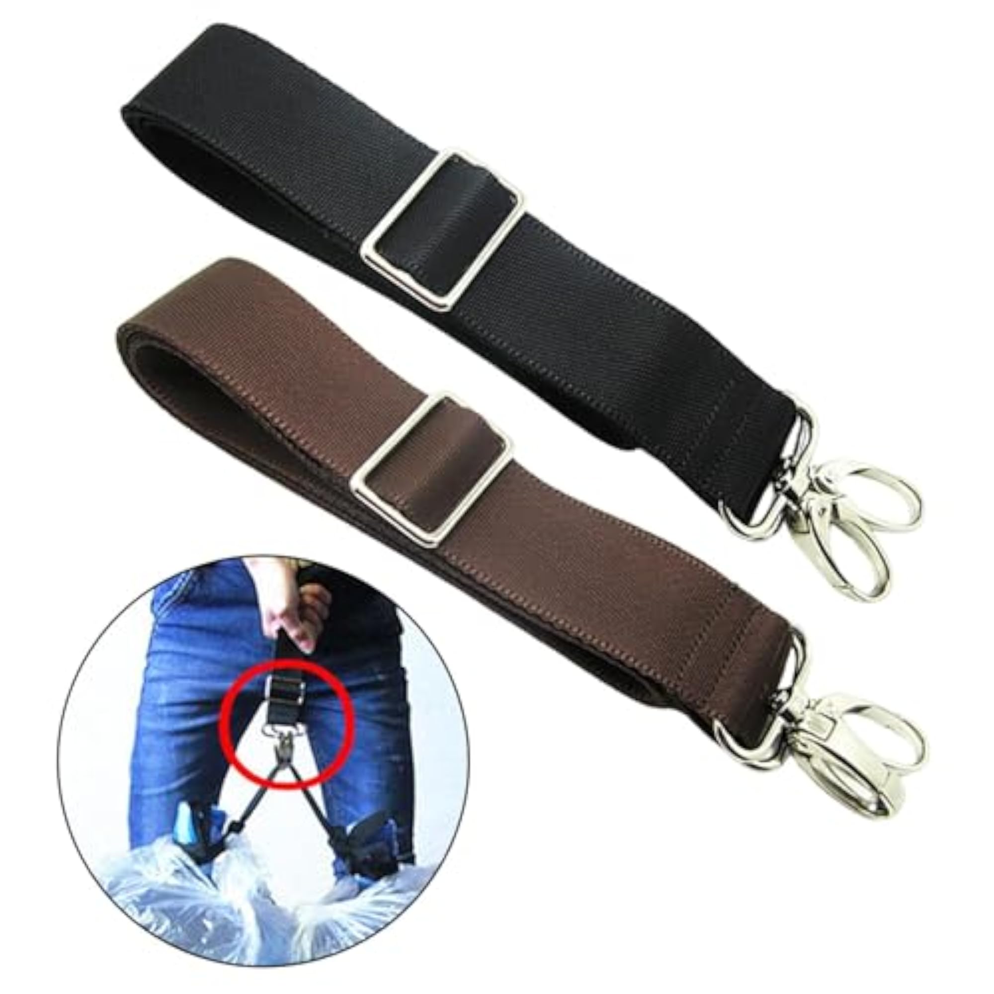 Adjustable Length Shoulder Bag Strap for Repair