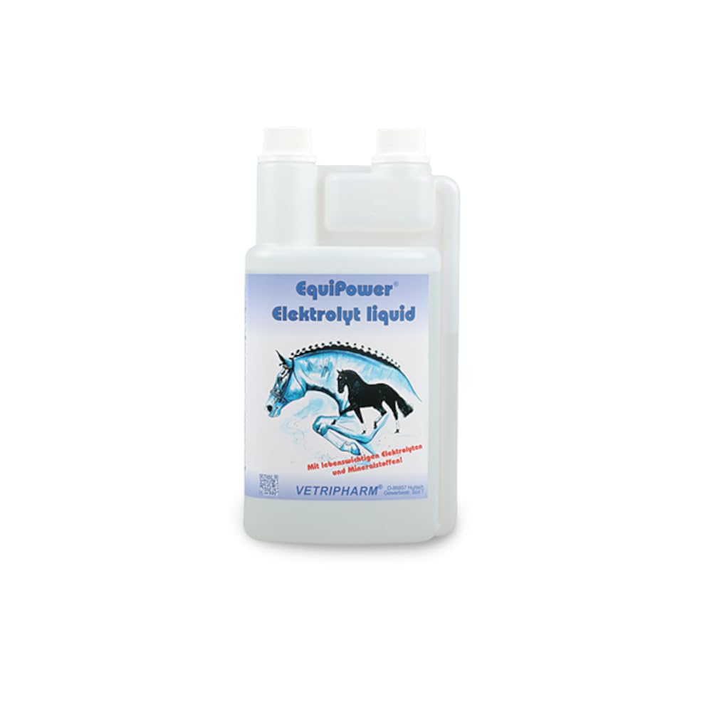 Elektrolyt Liquid | 1 l | Flüssiges Ergänzungsfuttermittel für Pferde | ADMR-konform