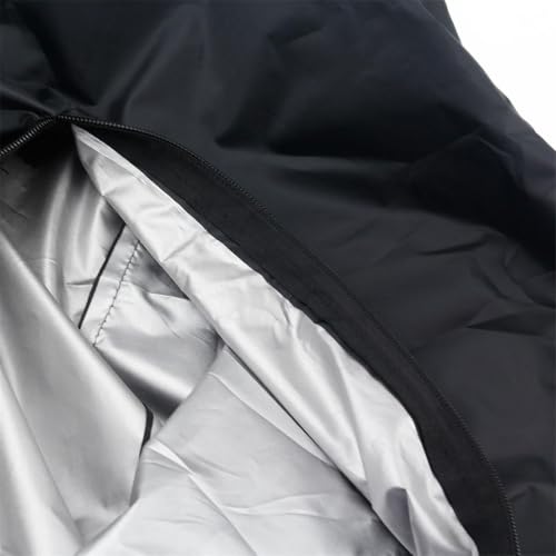 Funda protectora de poliéster resistente con asa para guardar cojines de jardín 4