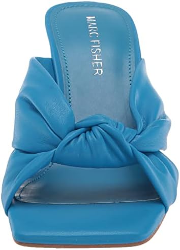 Marc Fisher Women's Loreda Heeled Sandal, Mediteranean Blue, 11 | Image 1
