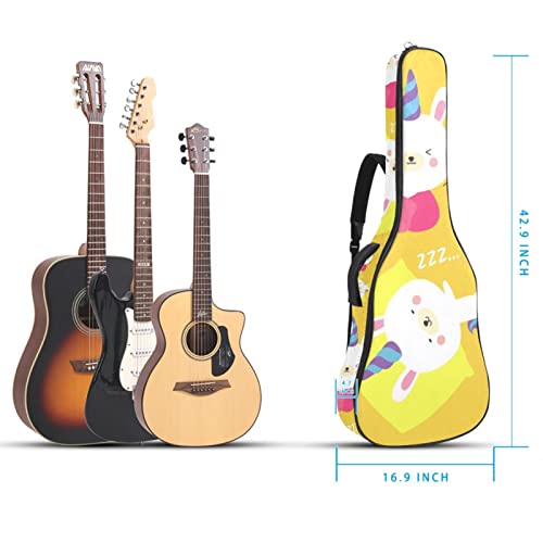 Housse de transport étanche pour guitare avec bandoulière réglable Rose, Multicolore 05, 42.9×16.9×4.7 in, Organiseur de… - Les Beatles, Paul McCartney, John Lennon, RIngo Starr, George Harrison Housse de transport étanche pour guitare avec bandoulière réglable Rose, Multicolore 05, 42.9x16.9x4.7 in, Organiseur de… – Image 6