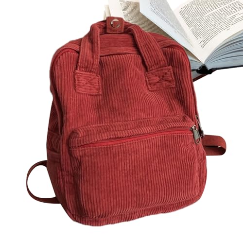 Mochila escolar acanalada que soluciona el espacio para libros pesados de universidad