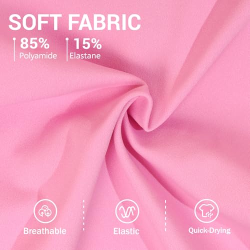 Girl's Knee Length Leggings Kids Girls Leggings with Skirt Athletic Pants for Girls Dance Running Yoga4