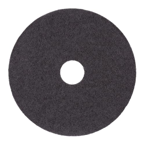 Boardwalk BWK4012BLA 12 in. Diameter Stripping Floor Pads - Black (5/Carton)
