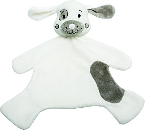 Preisvergleich Produktbild Suki Gifts 10140 Cuddle Tots Hund Schnuffeltuch, grau