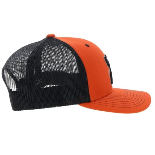 Image of HOOEY Arc Trucker Hat for Men - Adjustable Snapback Baseball Cap - Western Work Hat for Welders Structured 6 Panel