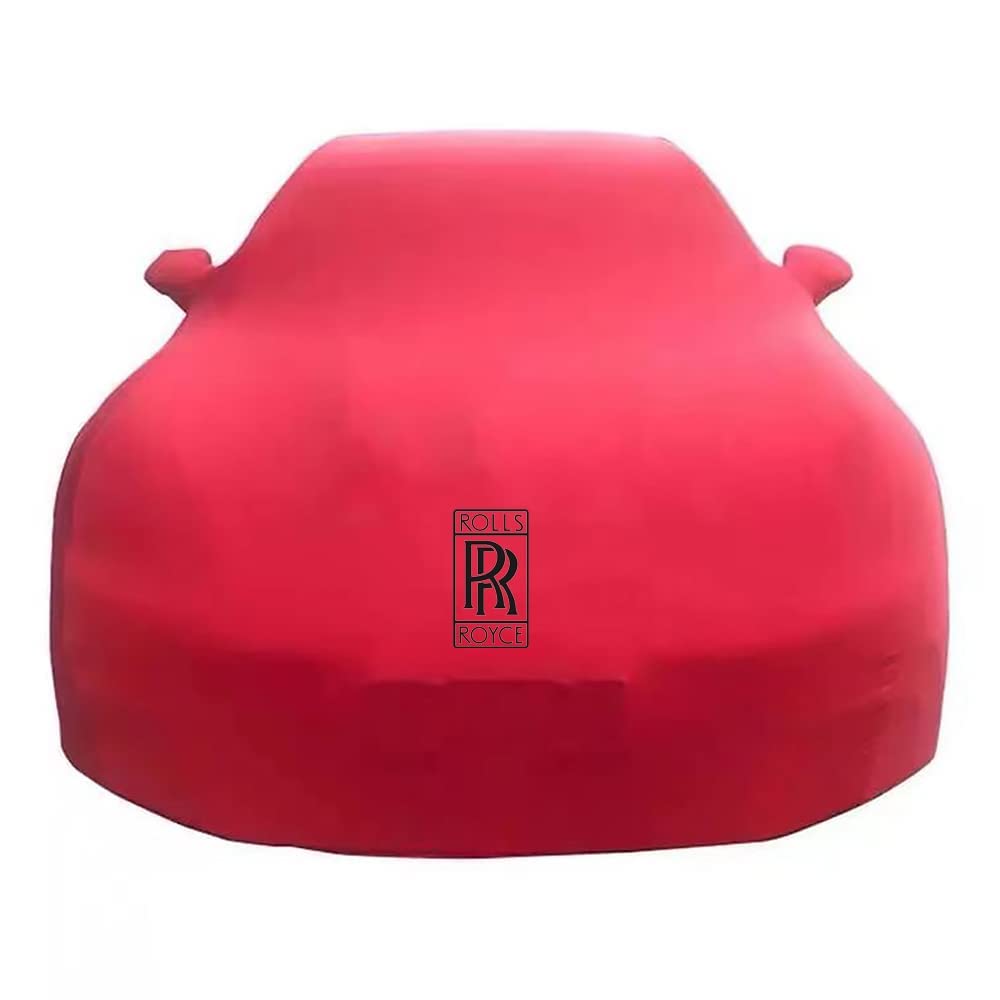 WangSiweCar Covers, for Rolls-Royce Phantom VII 2003-2012 Full Car Cover Dustproof Car Accessories,D Red