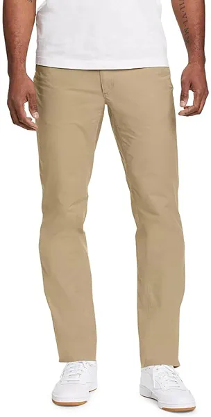 Eddie Bauer mens Eddie Bauer Voyager Flex Twill 5pkt Pant