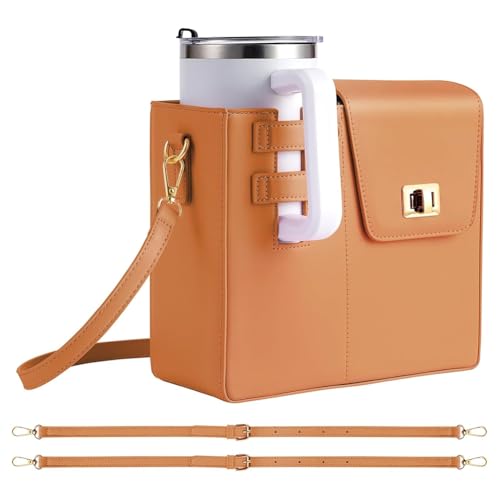 Eighosee Bolsas Portátiles Cruzadas para Guardar Vasos de Agua Al Aire Libre, Bolsa Cruzada Ajustable para Guardar Vasos de Agua, para Viajes.