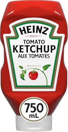 Image of Heinz Tomato Ketchup, 750mL /25oz., Bottle, {Imported from Canada}
