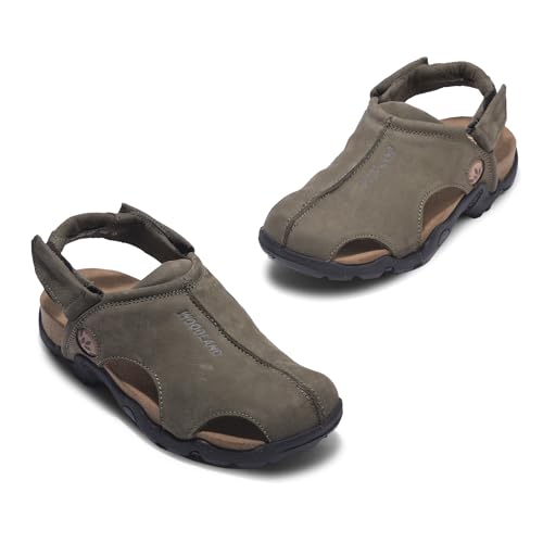 Image of Woodland Men's Leather Sandal