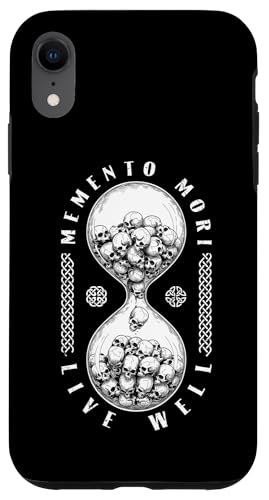 Memento Mori Live Well Skull �����v �X�g�C�b�N �X�g�C�b�N �h�N�� �X�}�z�P�[�X iPhone XR �p