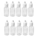 esowemsn 24pcs 10ml Empty Plastic Dropper Bottle/Eye Dropping Bottles Squeezable Eye Liquid Dropper(10ml)