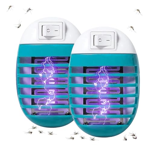 Lámpara repelente de mosquitos eléctrico paquete, repelente de mosquitos interior, lámpara eléctrica repelente de mosquitos, Trampas de mosquitos con Lámparas UV, toma anti insectos eléctrico
