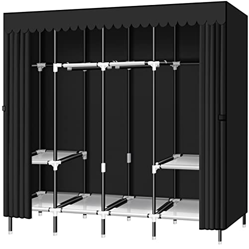 Top 10 Best Heavy Duty Portable Closet Spicer Castle