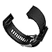 Replacement band for Garmin Forerunner 35, Black Silicone Replacement Fitness Bands Bracelet Sport Strap WristBand Accessory with Screwdriver for Garmin Forerunner 35