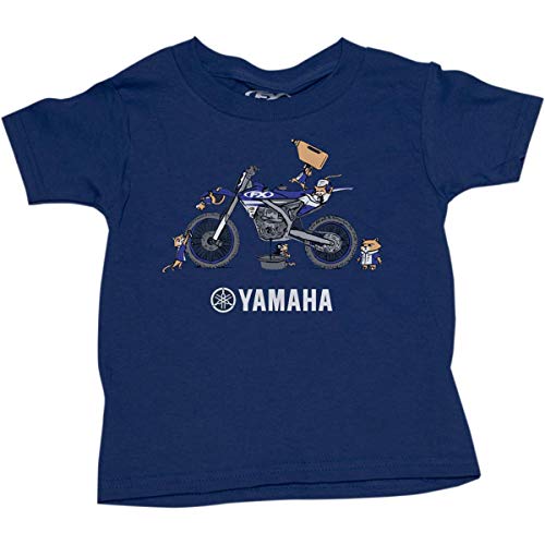 Factory Effex Yamaha Pit Crew Toddler T-Shirts Navy 3T Blue Navy