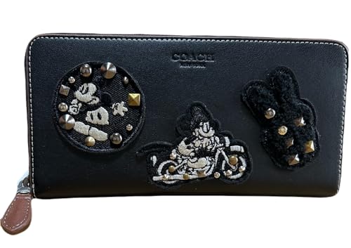 新品】Disney ×COACHコラボ長財布 コーチ(COACH) ディズニー メンズ長