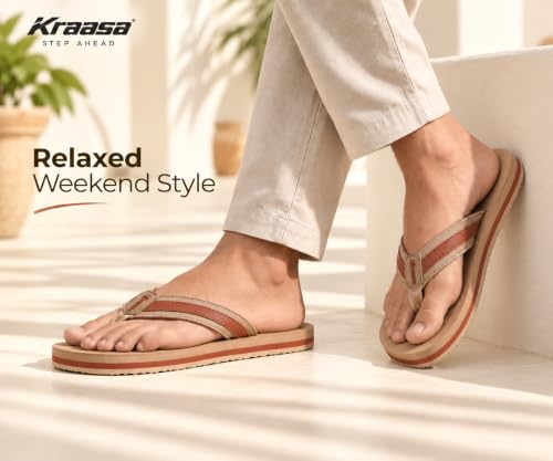 Image of Kraasa Fleece Slippers for Man | Slip-On Slippers