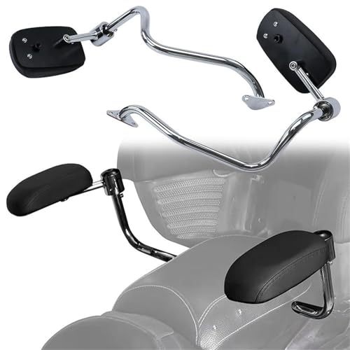 GQUIKGW Barra de Apoyo para Indian para Chieftain Dark para Horse Icon 2022-2023 Reposabrazos para Asiento Trasero Motocicleta Reposabrazos para Asiento Trasero Reposabrazos para Baúl Pasajeros