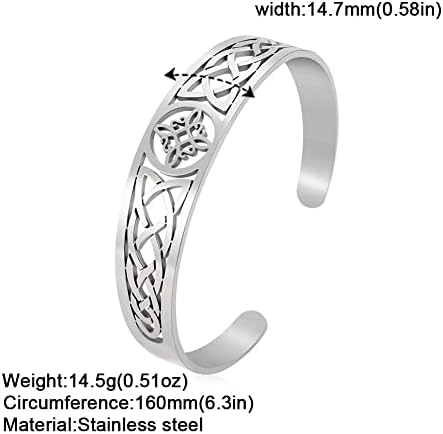 Pulsera de nudo de bruja ajustable 41J9IFwJaOL. AC SR38. SL1000