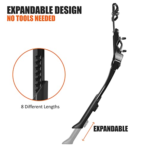 BV Alloy Adjustable Rear Side Non-Slip Bicycle Bike Kickstand for 24" - 29" Mountain Bike/Road Bike/BMX/MTB - Image 2