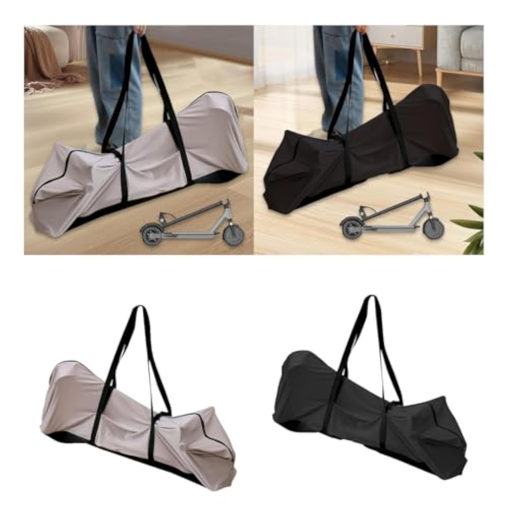 Scooter Carrying Bag with Fixed Straps