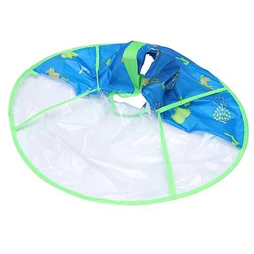 Veemoon Corte de Pelo para Diseño Transparente con Animales Protector para Peluquería Infantil Accesorio de Casa para Corte y