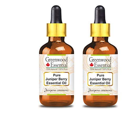 Huile essentielle de genièvre pour jambes lourdes et massage musculaire lot de 2