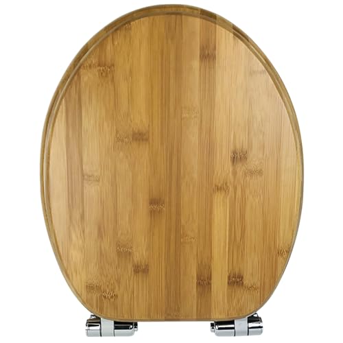 Couvercle de toilette durable avec charnières inox design haut de gamme