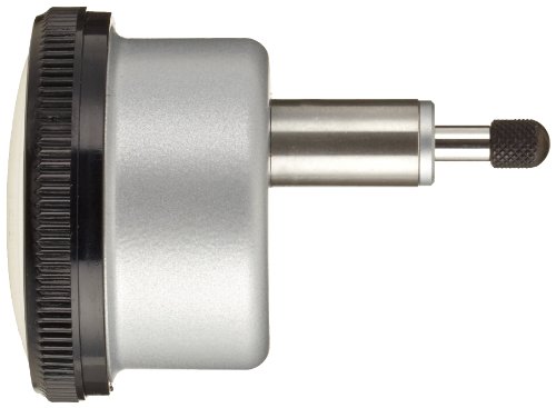 Produktbild von Starrett 3809MAC Messuhr Mit Schwalbenschwanzaufnahme – 32 Mm Zifferblatt, 0,8 Mm Messbereich, 0,01 Mm Teilung, Inkl. 4 Aufsätze & 2 Kontakten