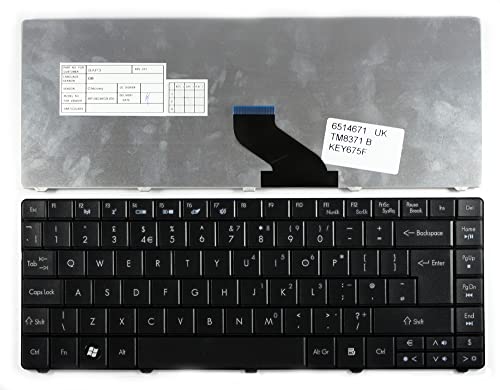 Clavier ordinateur portable compatible Acer TravelMate 8371-944G25 noir v3
