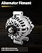 OCPTY Alternators Alternator for Ford for Escape 2001-2004,for Mazda for Tribute 2001 02 03 2004 3.0L V6,12V 110AMP 6-Groove Pulley Replaces 1L8U10300CD