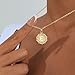 Initial Necklaces for Women Dainty Gold Initial Necklace for Women 14K Gold Plated Letter E Necklace Customized Jewelry Gifts Non Tarnish