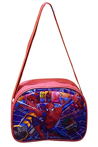 Image of Asera Polycotton Birthday Return Gifts Sling Bag /Picnic Bag Mix Designs Theme Bags for Kids, Multicolour