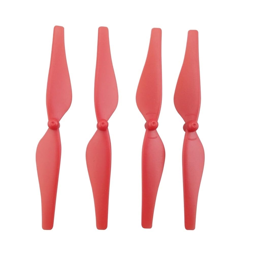 Compatible Para Tello Bolsa de transporte multifunción | Diseño interno de múltiples compartimentos, separa el cuerpo del dron y los pequeños accesorios, material(4PCS Blade Red)